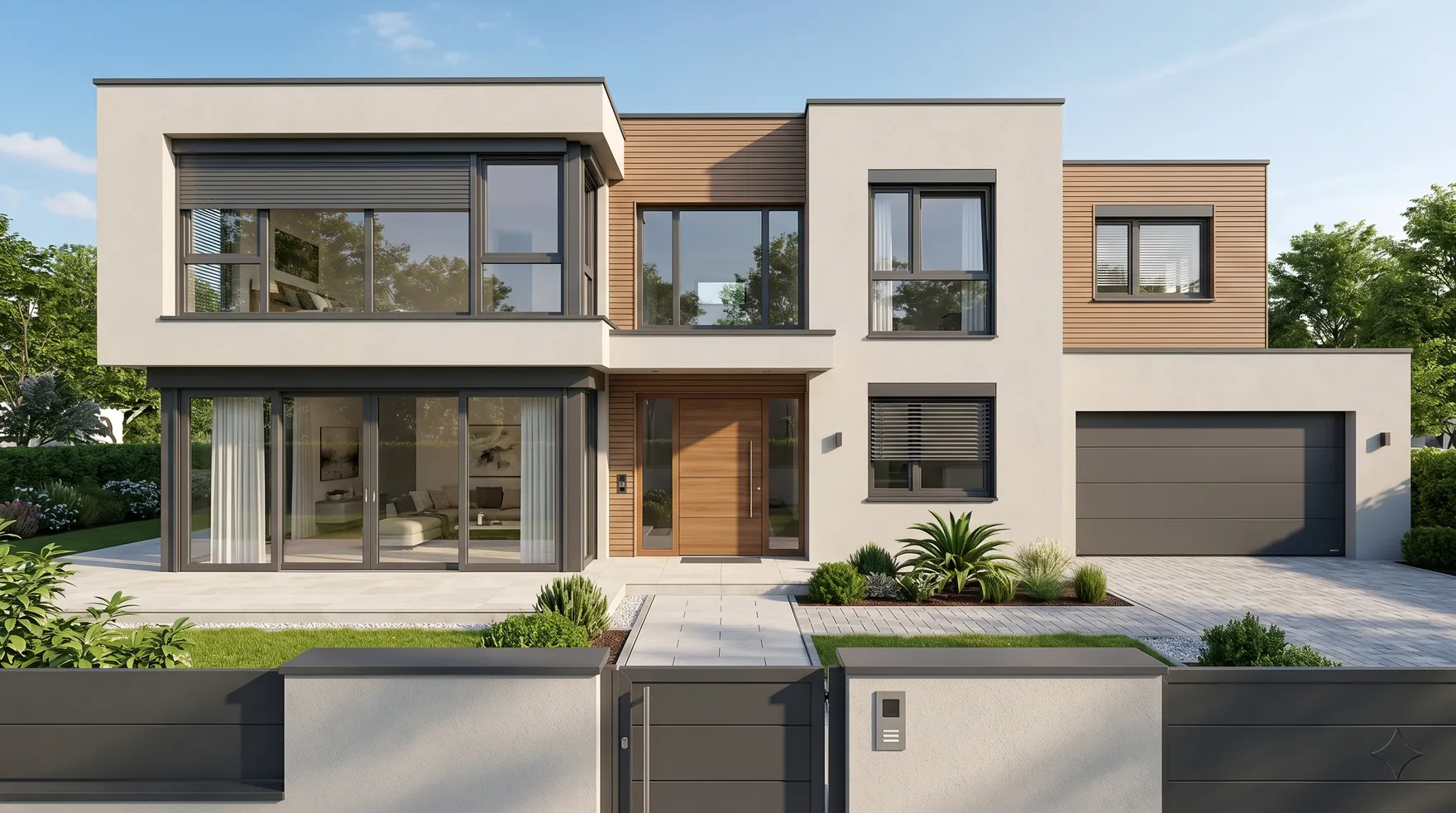 Maison contemporaine équipée par ISO 02 à Château-Thierry