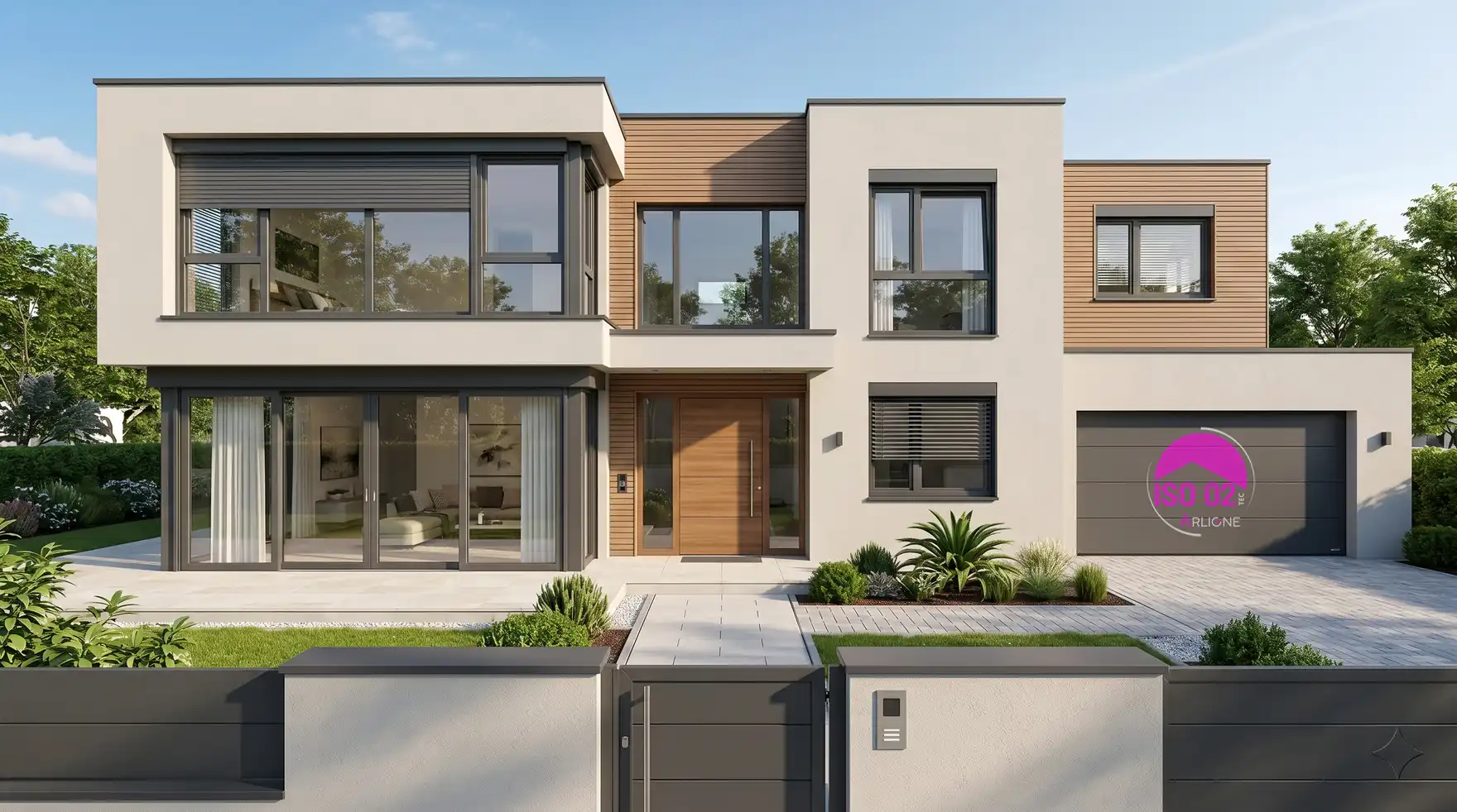 Maison contemporaine équipée par ISO 02 à Château-Thierry